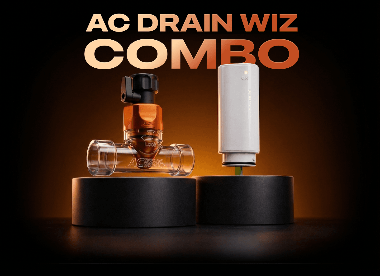 AC Drain Wiz Mini and Sensor bundle